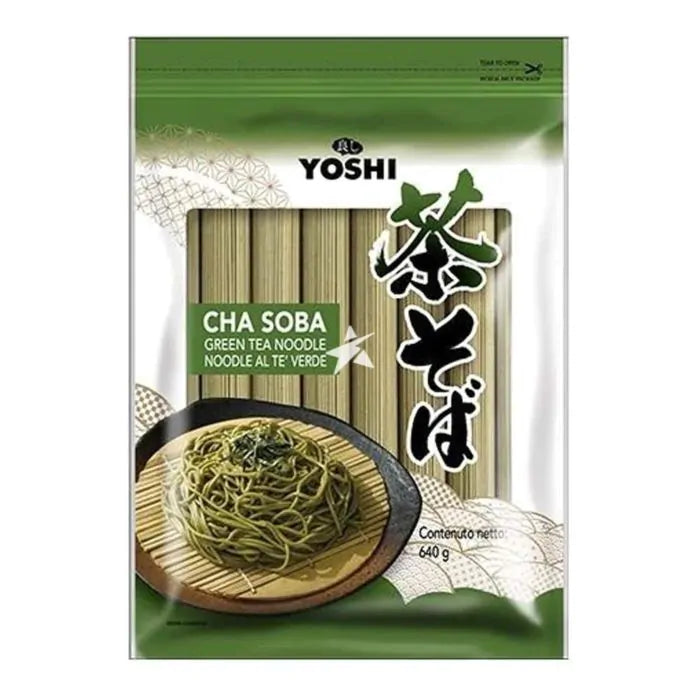 YOSHI Cha Soba Green Tea Noodeln 640g