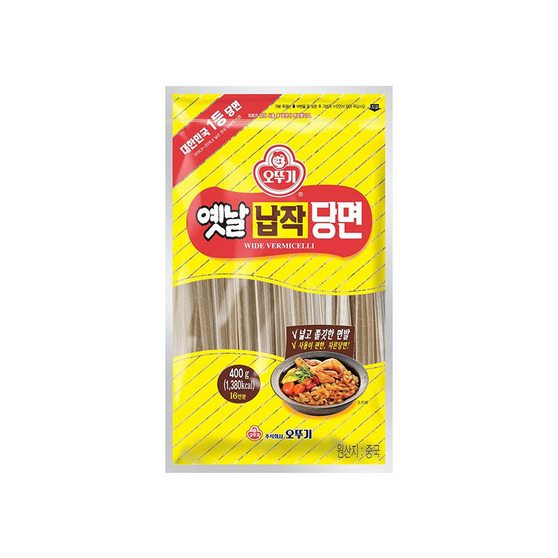OTTOGI Wide Vermicelli Sweet Potato Glass Noodles 400g