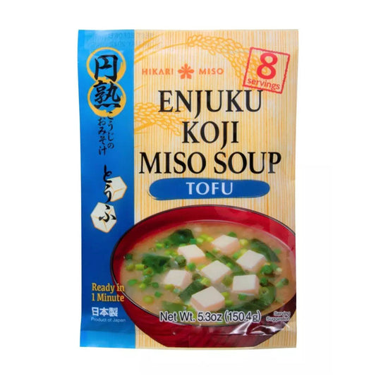 ENJUKU Koji Miso Suppe mit Tofu 8 Portionen 156g