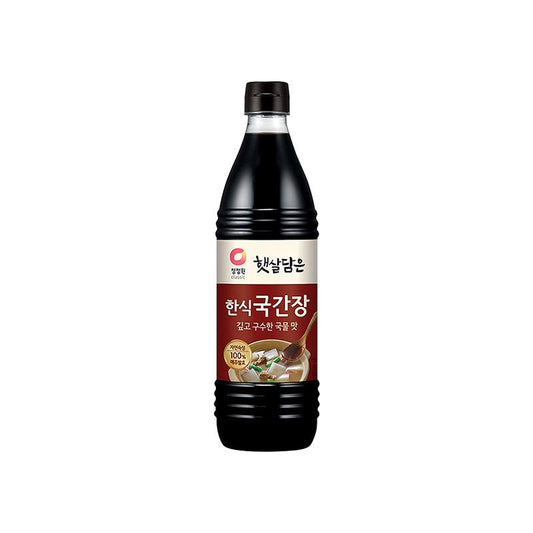 CHUNGJUNGONE Natürlich gebraute Sojasauce für Suppe (840ml)