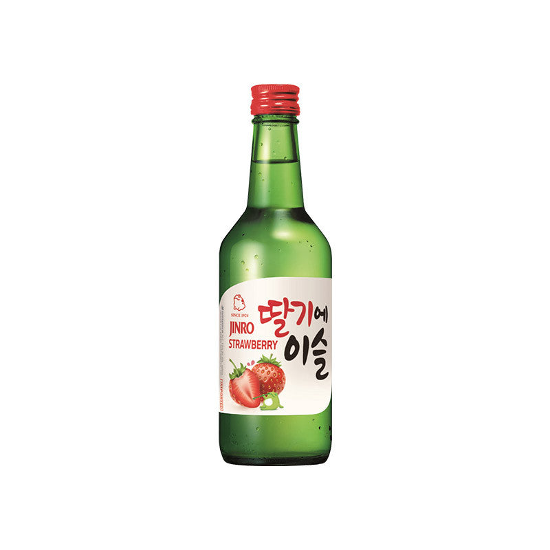 JINRO Soju Erdbeere Geschmack 13% 360ml