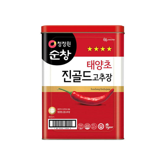 CHUNGJUNGONE Sunchang Chilipaste Jin Gold 17kg