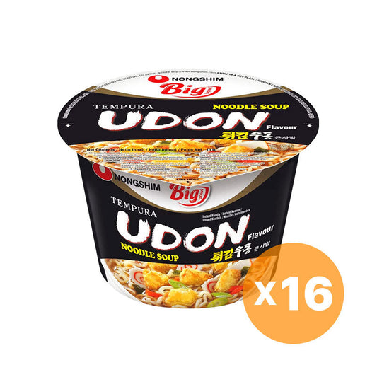 NONGSHIM Tempura Udon Cup Ramen 111g x 16pcs
