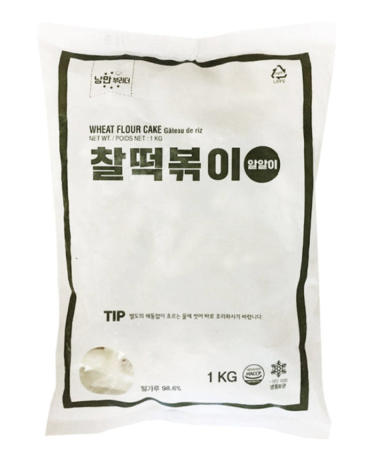 Entdecke den koreanischen Streetfood-Klassiker: NANGMANBROTHER Tteokbokki – Weizenkuchen 1kg
