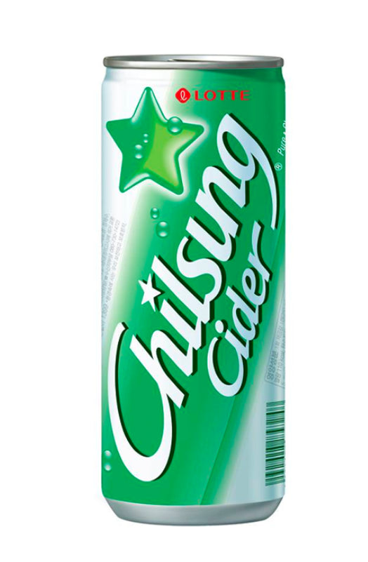 LOTTE Chilsung Cider - Zitronen mit Pfand 250ml
