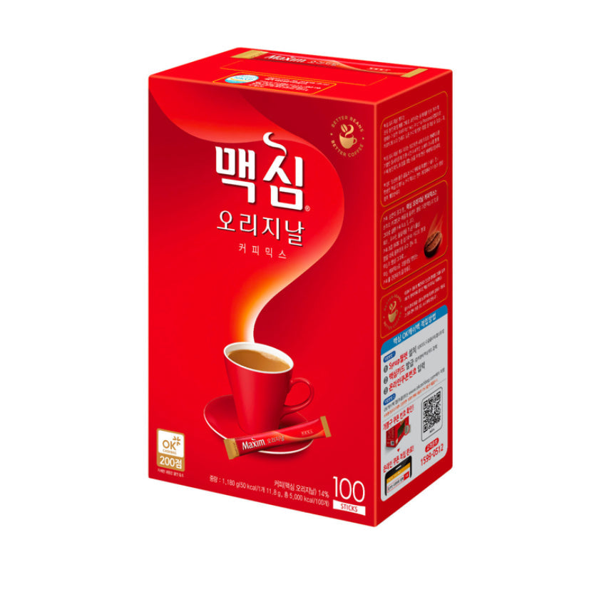 DONGSUH Maxim Kaffee Mix Original – 100er: Koreas Kultkaffee jetzt bei Omune.de!