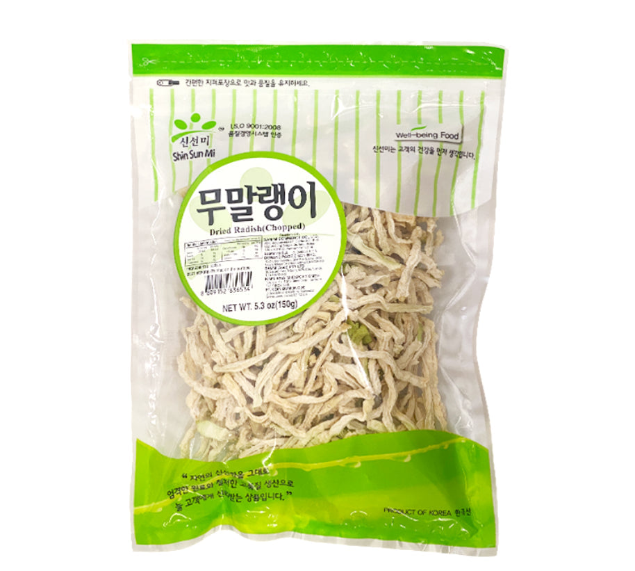 SHIN SUN MI Mumalaengi – Getrocknete Rettichscheiben 150g: Koreanische Küche neu entdecken