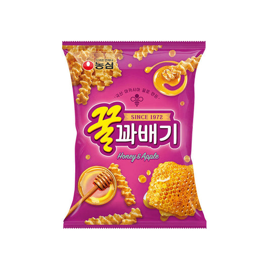 NONGSHIM Honey Favoured Twist snack 75g