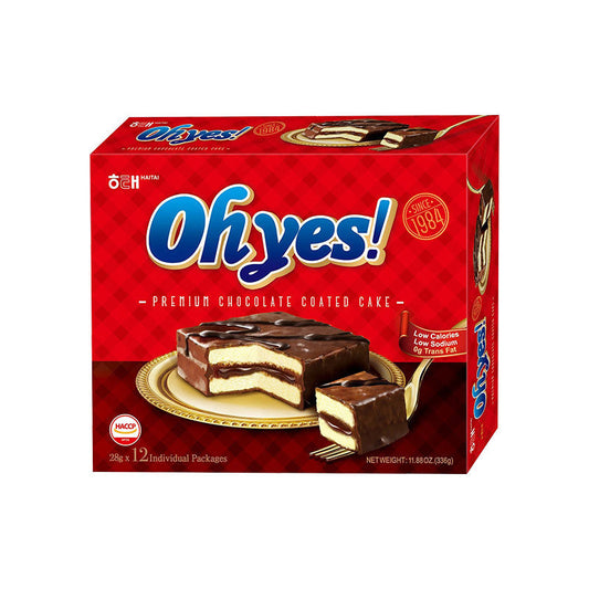 HAITAI Ohyes Chocolate Cake 12pcs 360g