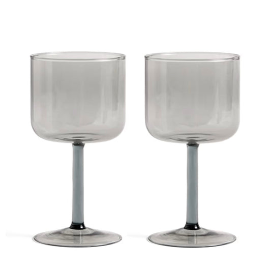 HAY Tint Weinglas 250 ml Grau – 2er-Set