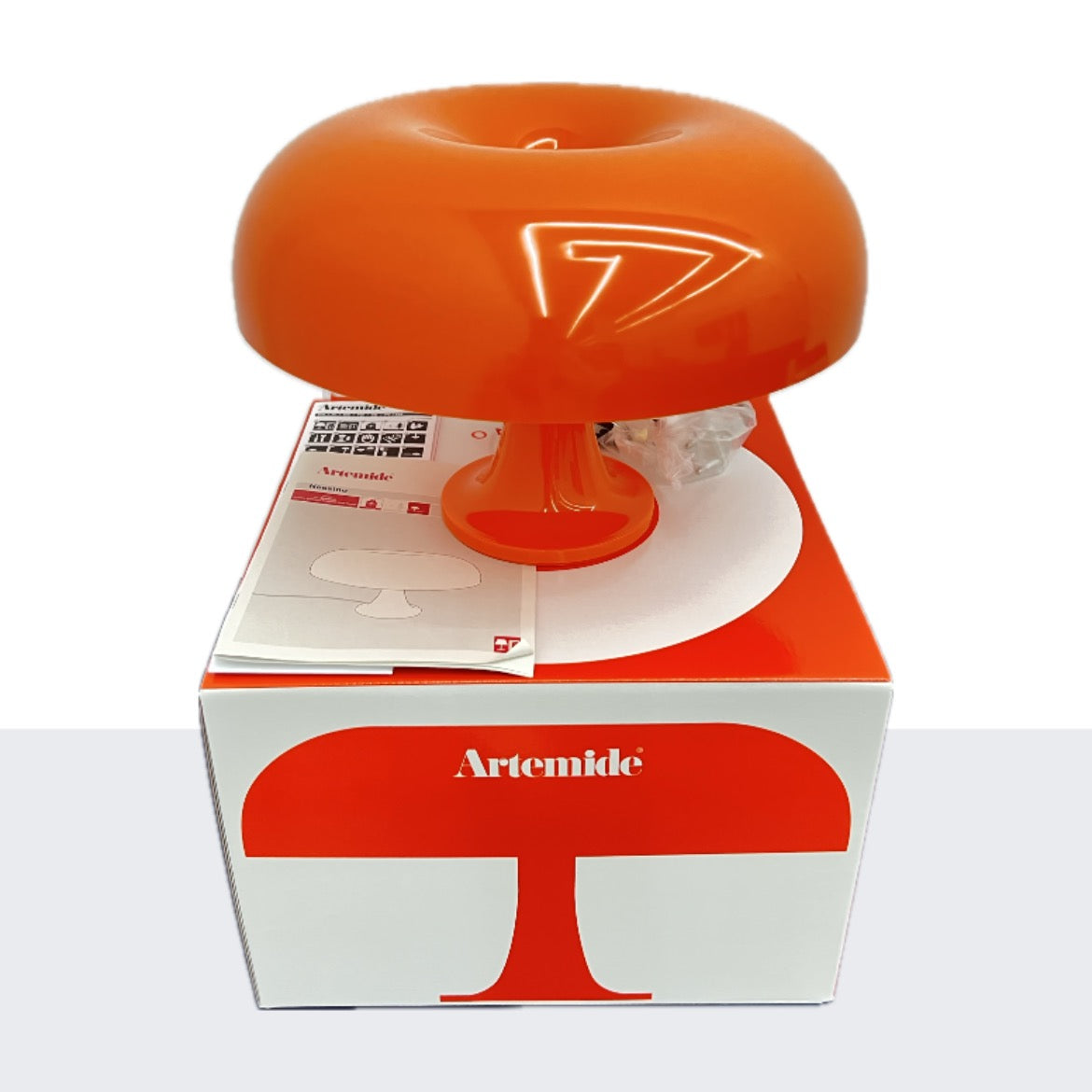 ARTEMIDE Nessino Tavolo orange (0039070A) Design Tischlampe