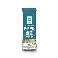 CJO Herbal Salt Mild 52g Korean Seasoning with Sea Salt and Herbs