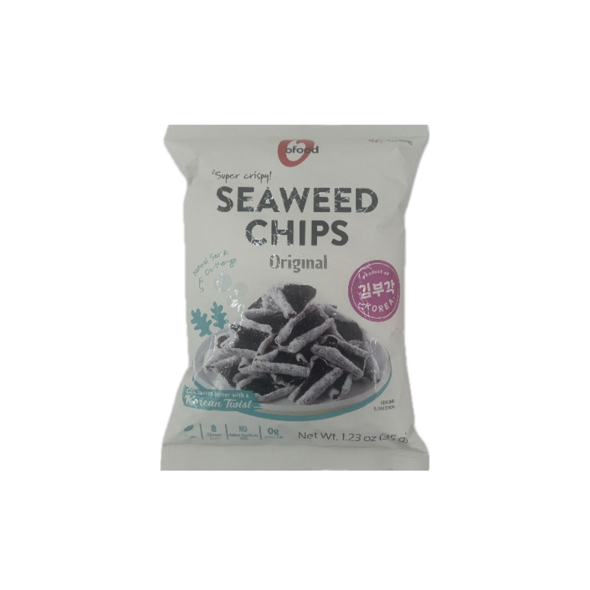 CJO Seaweed Snack, Gimbugak 35g – Crispy Korean Seaweed Snack
