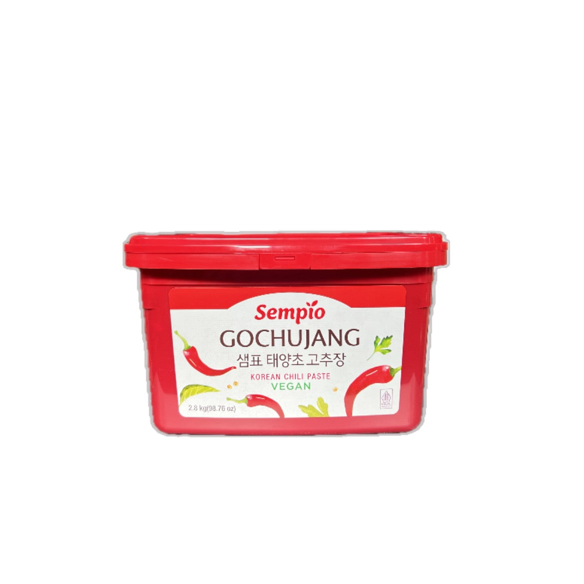 Sempio Gochujang Hot Pepper Paste 2.8kg Korean Chili Sauce in Bulk Container