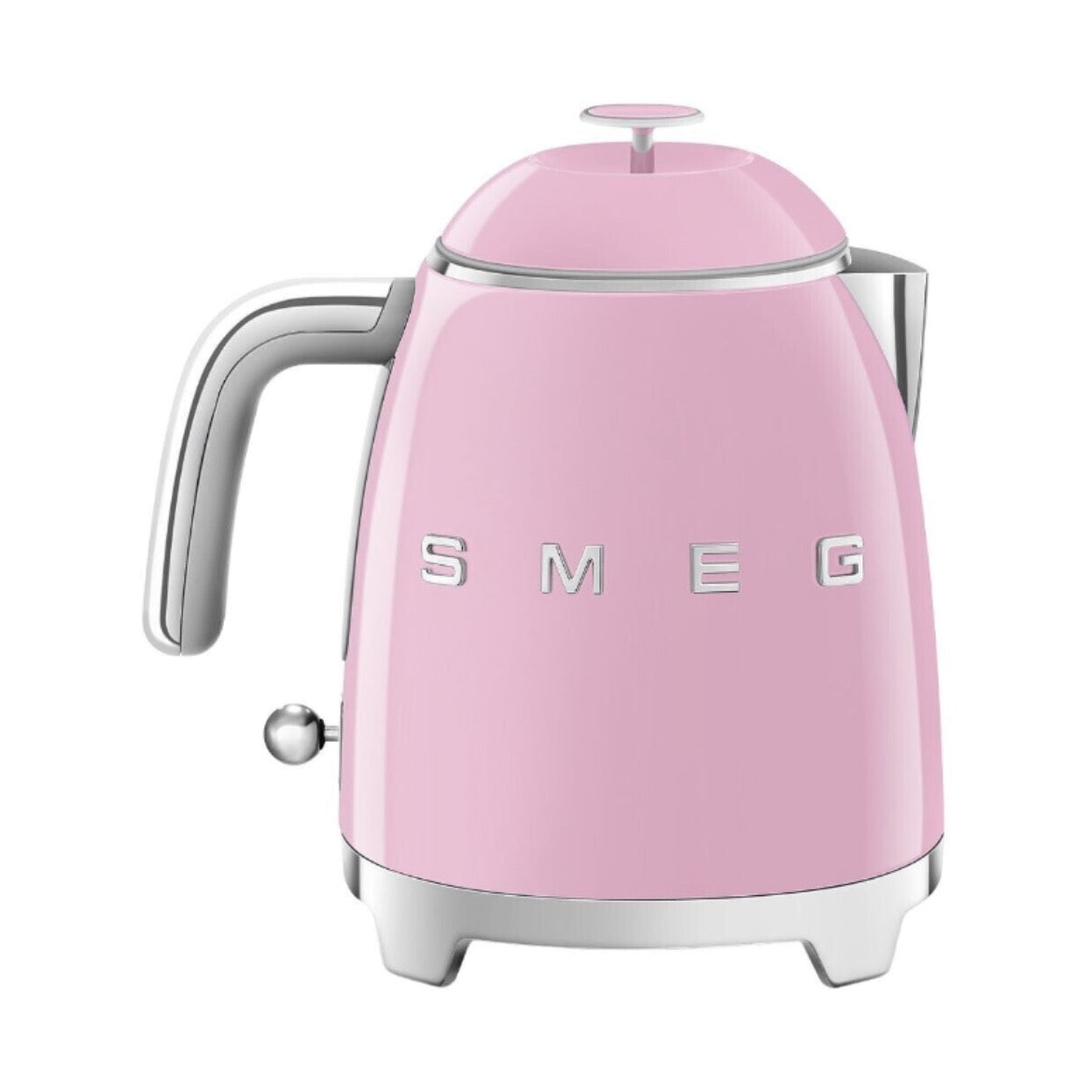 Smeg KLF05PKEU Pink Electric Kettle 0.8L Stainless Steel with Filter - 8017709302214