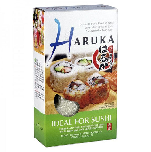 HARUKA REIS – Sushi Reis mittelkörnig 1 kg: Perfektion für deine Sushi-Kreationen