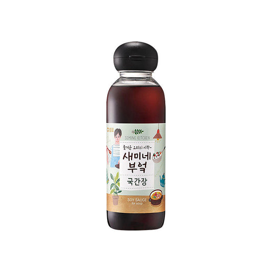 SEMPIOS Semie’s Kitchen Natürlich gebraute Sojasauce für Suppe (830ml) 