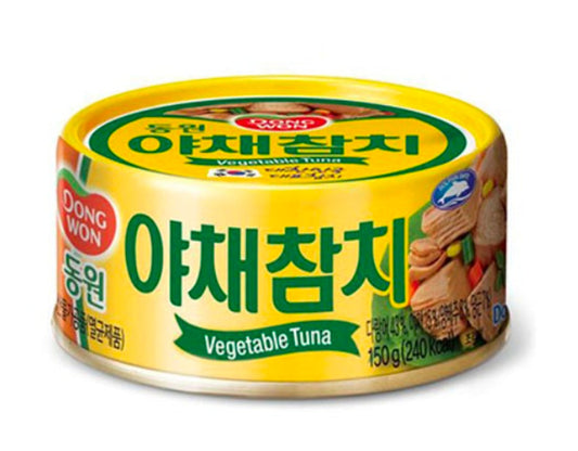 DONGWON Yachae Chamchi / Thunfisch mit Gemüse 150g 