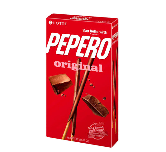 LOTTE Pepero Original 47g – Der klassische Knusper-Snack aus Korea