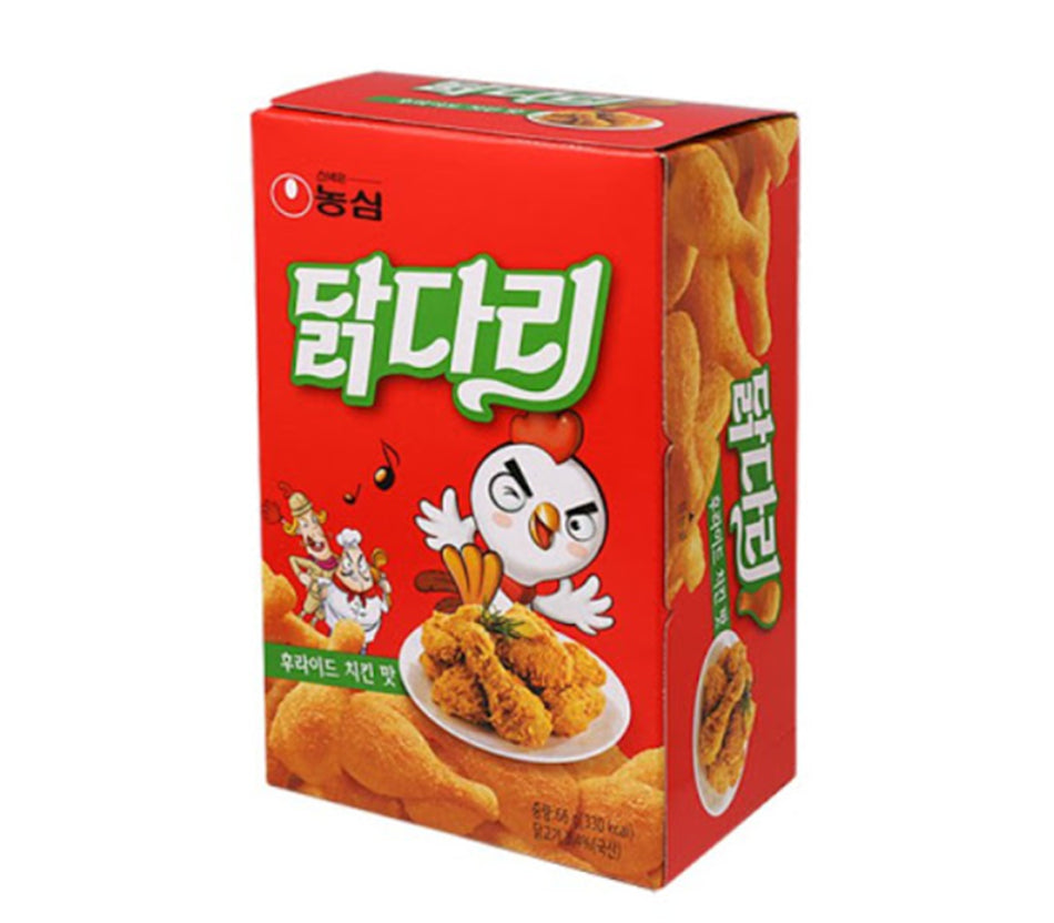 NONGSHIM Dakdari Fried Chicken 66g – Knuspriger Hähnchensnack mit koreanischem Kick
