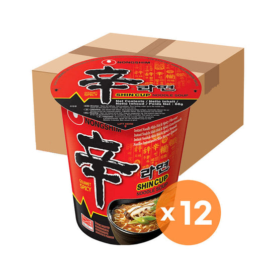 NONGSHIM Shin Ramyun Cup 68g x 12