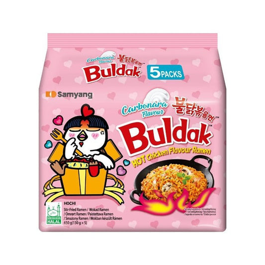 SAMYANG Buldak Ramen Hot Chicken Carbonara 5x130g