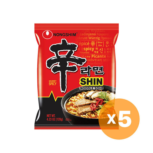 NONGSHIM Shin Ramen (5x120g)