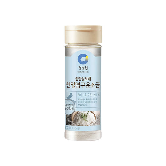 CHUNGJUNGONE Pure Solar Sea Salt (Alkali Roasted) 200g