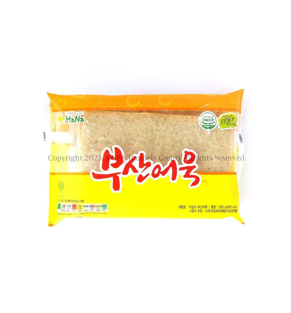 [Frozen food] Hana Fish Cakes Square 500g