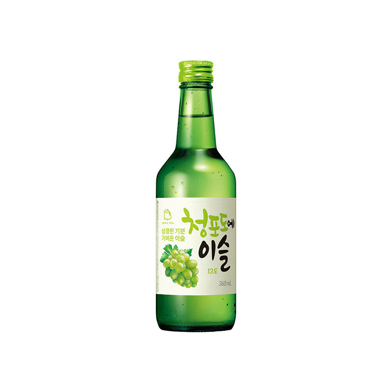 진로 소주 청포도맛 13% 알코올 360ml