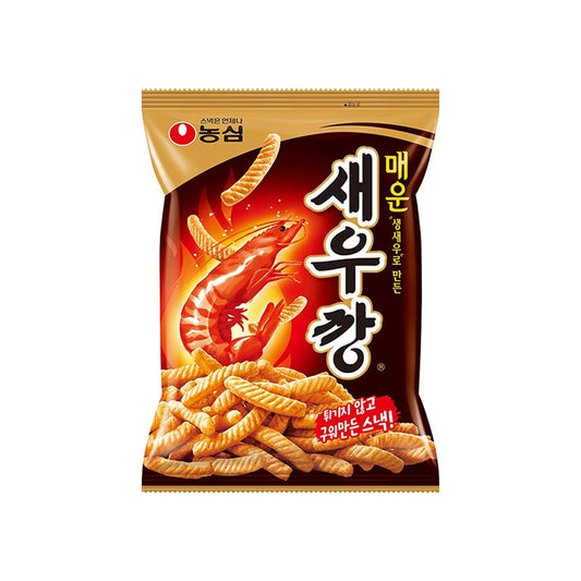 NONGSHIM Saewookkang - Scharf Garnelenchips - Scharf 75g