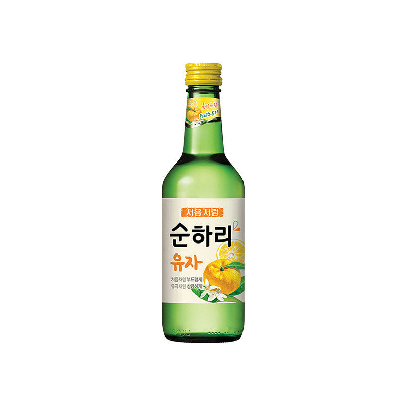 롯데 순하리 소주 유자맛 12% Akl. 350ml