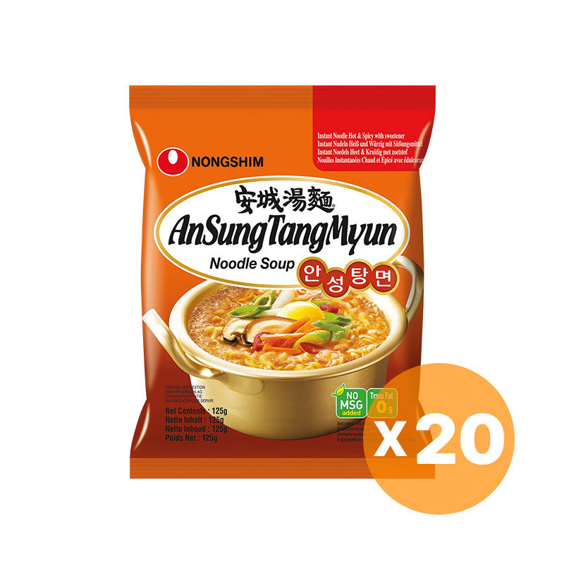 NONGSHIM Ramyun Ansungtangmyun 125g * 20pcs