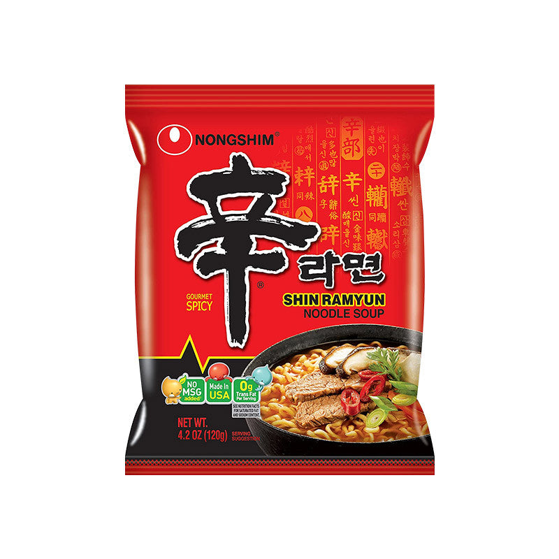 Nongshim Instant Noodles Shin Ramyun 120g