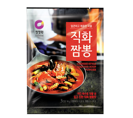 CJO Jikhwa Jjambbong Powder – Spicy Seafood Soup Base 96g