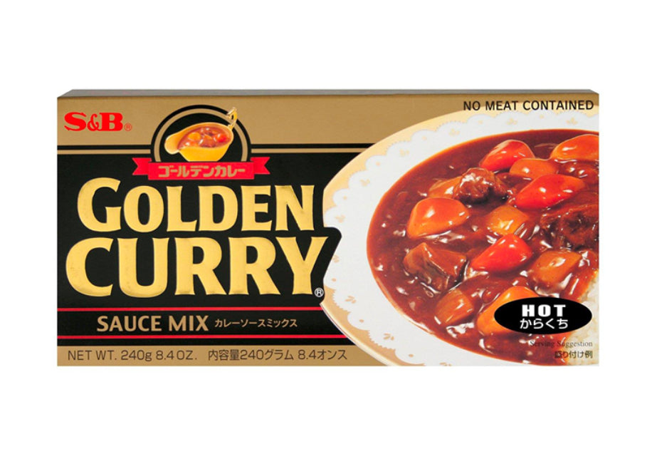 S&B Golden Curry - scharf 220g