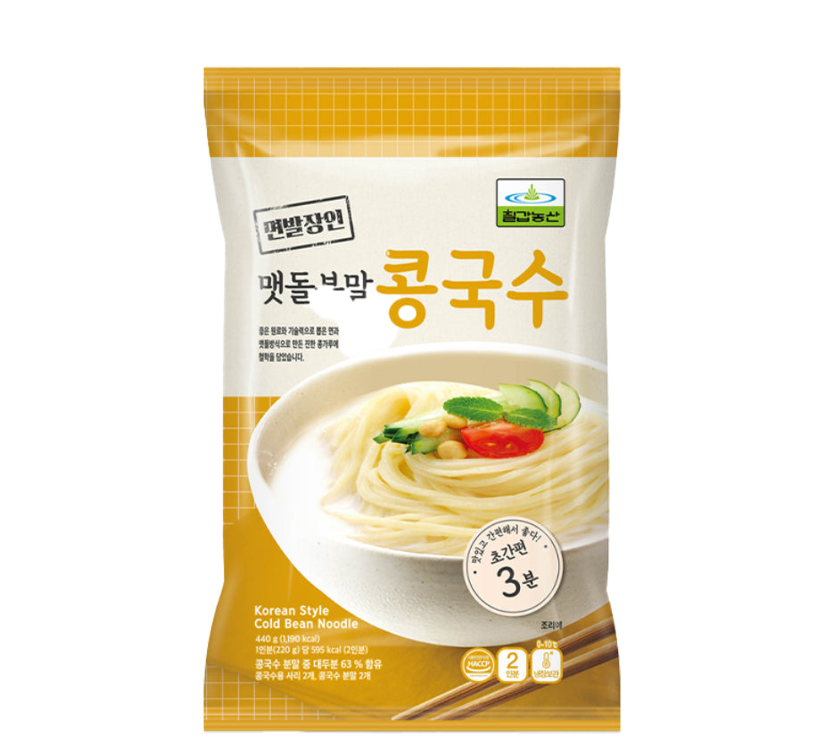 CHILKAB Nudeln und Mehl für kalte Sojabohnensuppe - 2 Portionen 440g
