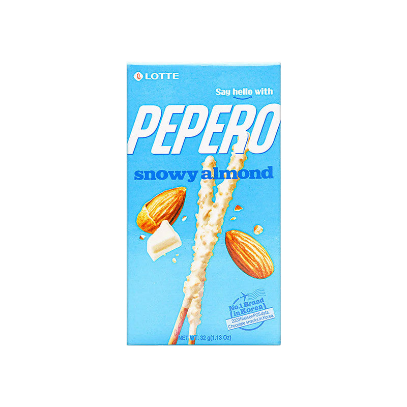 Lotte snowy almond pepero 32g