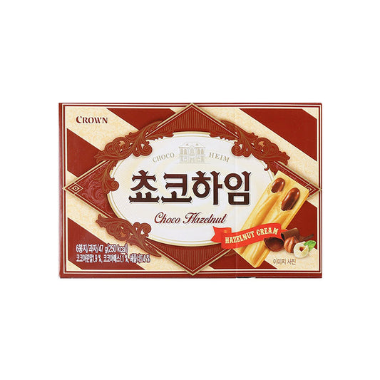 크라운 와플 초코 홈 47g