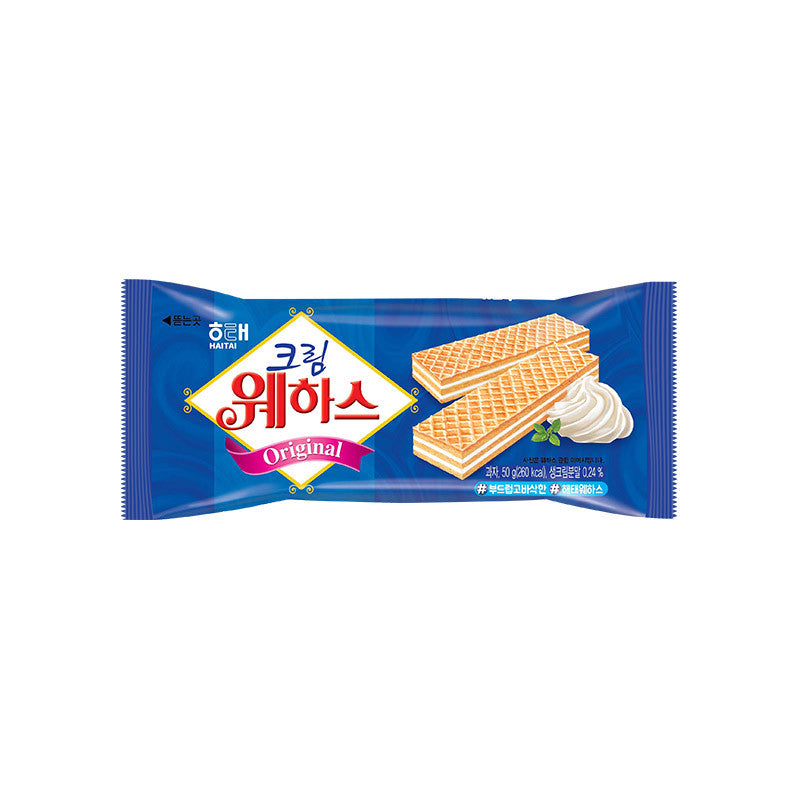 해태 크림 웨하스 50g