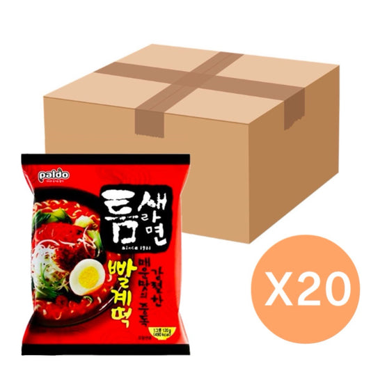 PALDO Teumsae Ramen Red Rice Cake 120g x20
