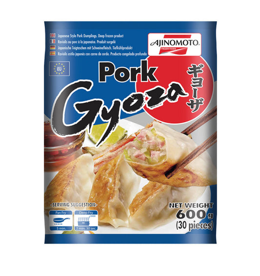AJINOMOTO Pork & Vegetable Gyoza 600g frozen dumplings Japanese style