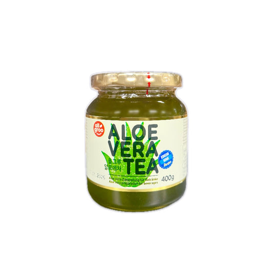 Allgroo Aloe Vera Tea 400g – natural and refreshing aloe vera tea for home and on-the-go