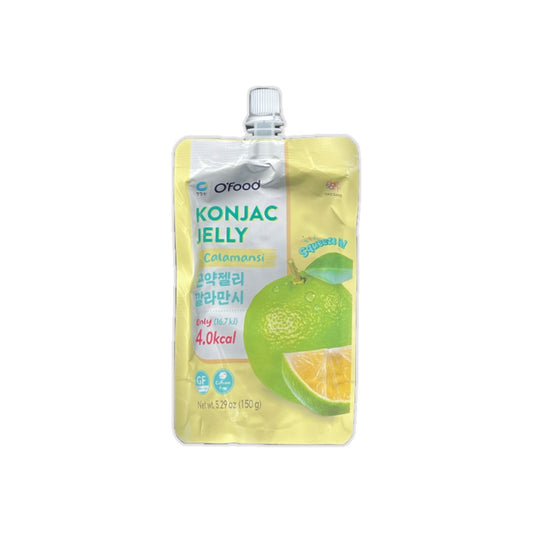 CJO Konjak Jelly Calamansi 150g low calorie konjac snack