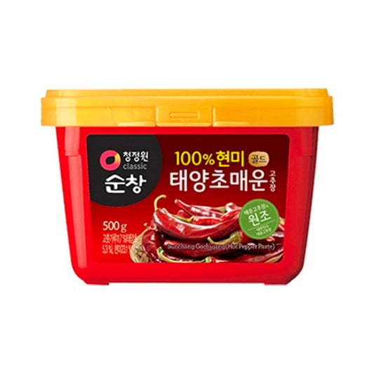 CJO SUNCHANG spicy fermented gochujang paste 500g – Korean chili paste