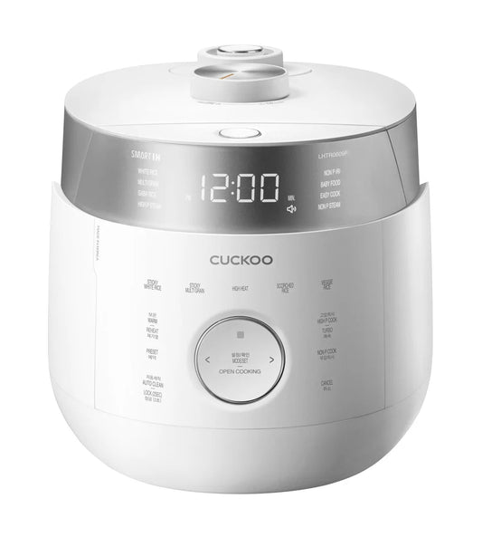 CUCKOO CRP-LHTR0609F rice cooker with IH and pressure cooking technology – 6 cup capacity
