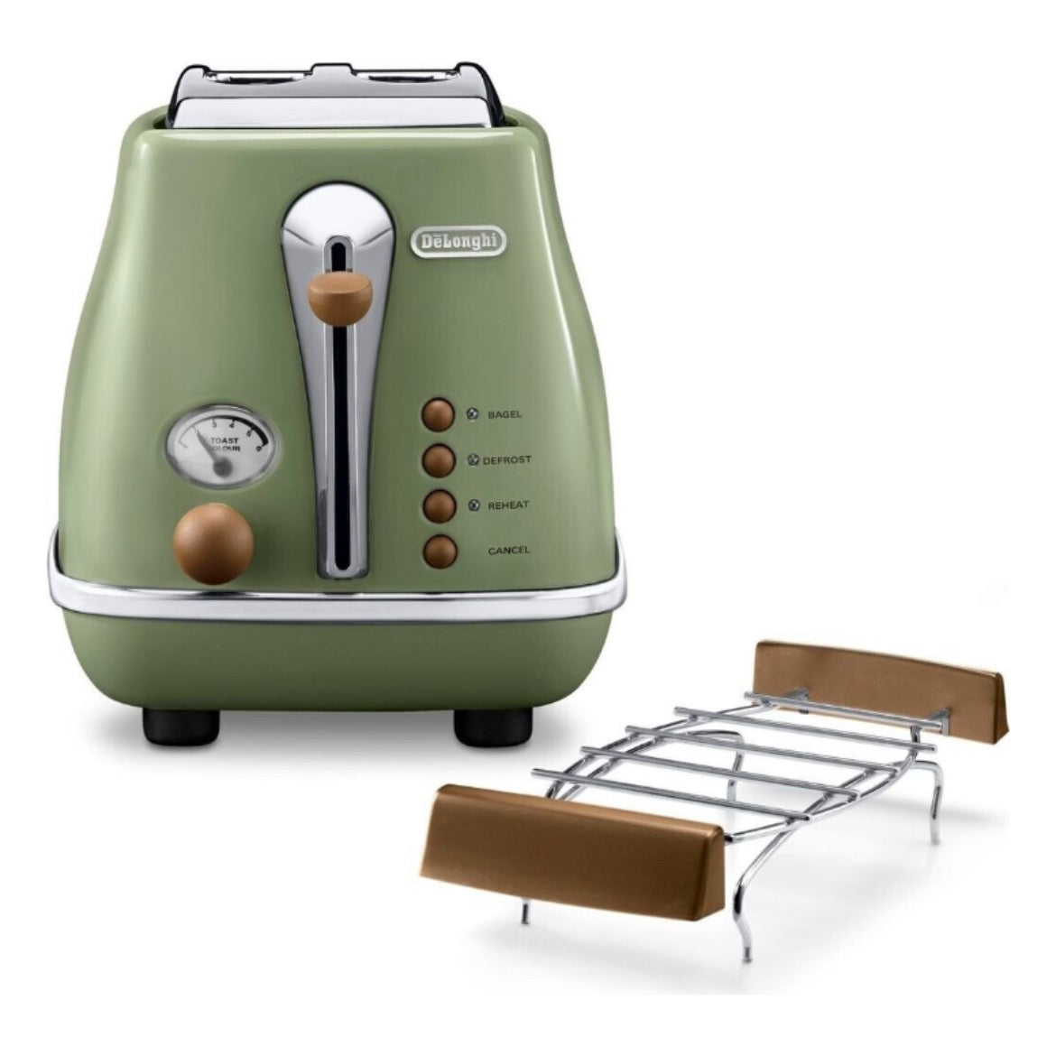 De'Longhi Icona Vintage Toaster CTOV2103.GR