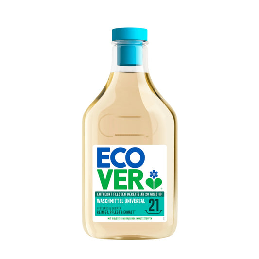 Ecover Universal Detergent Hibiscus & Jasmine – 20 Wash Loads eco-friendly liquid laundry solution