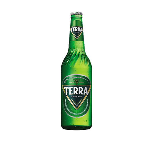HITEJINRO Terra Korean beer 4.6% alcohol in 500ml bottle brewed with barley
