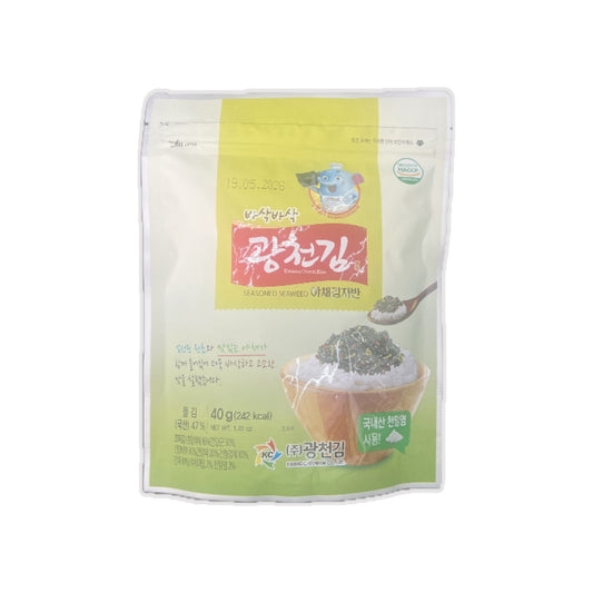 Kwangcheon Nori with Vegetables 40g – Korean Seasoned Seaweed